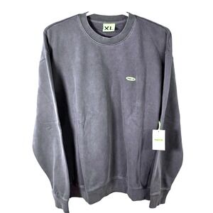 Supervsn Studios Starburst Crewneck Sweatshirt Vintage Gray XL 35-SP243012‎ NEW